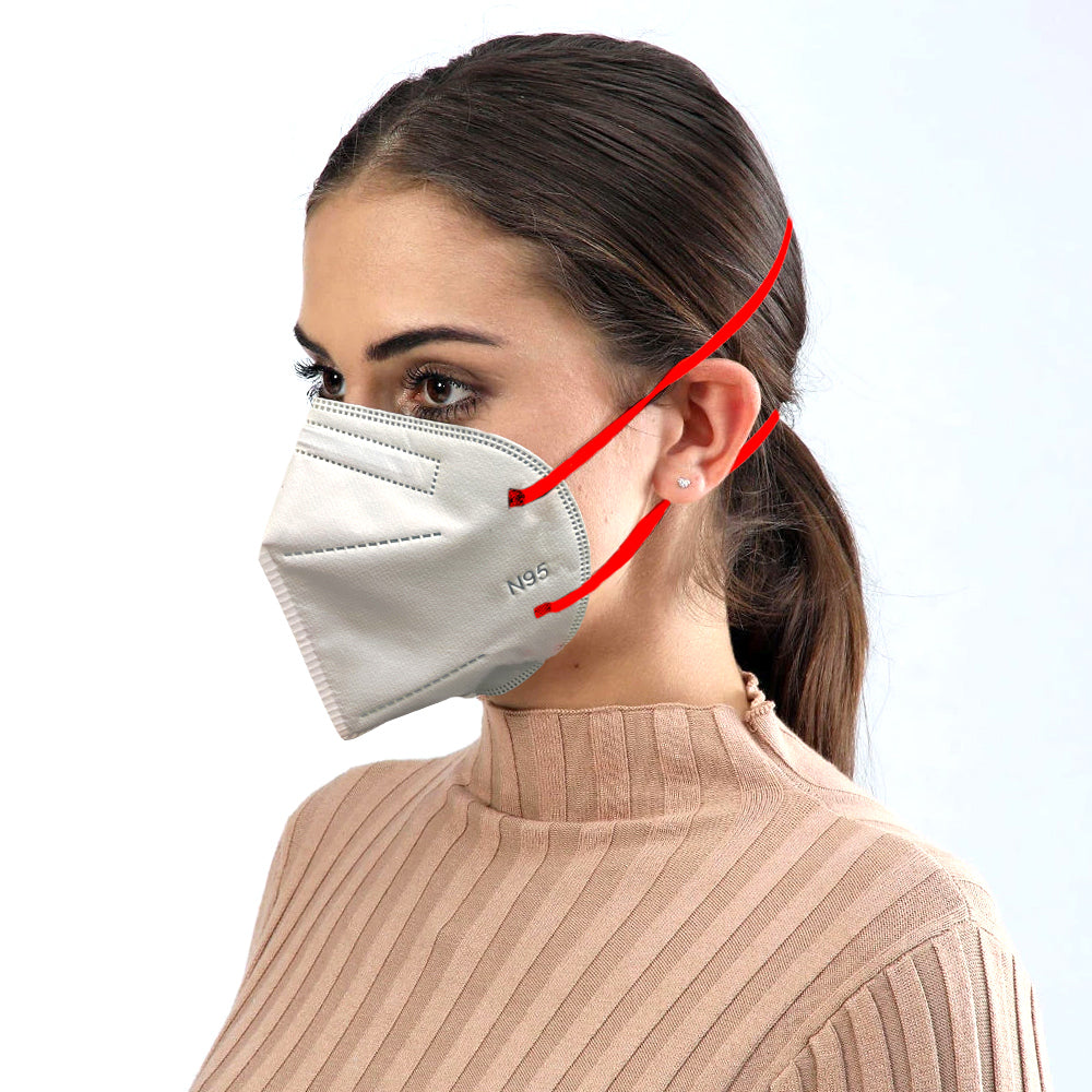 Slumber Hr Garderobe Halo FFP2 Respirator with Headbands – Connecticut Biotech