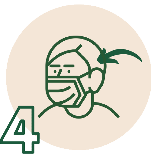 How To Wear Mask Step 4